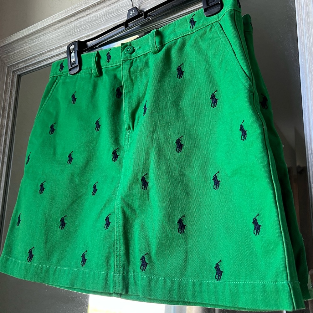 VINTAGE Monogram Ralph Lauren Sport Skirt